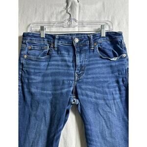 American Eagle Mens Jeans 32x32 Blue Denim Straight Fit Stretch